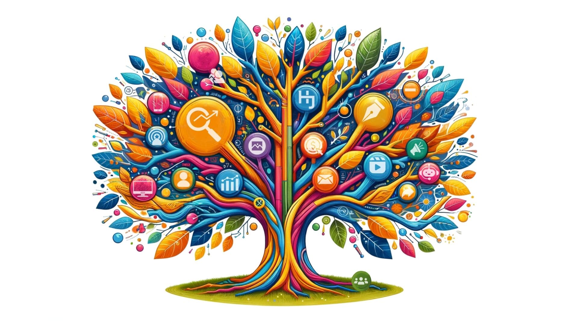 Digital Marketing Tree