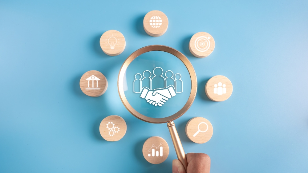 How to Align Goals, Personas, and Customer Journeys - various marketing icons