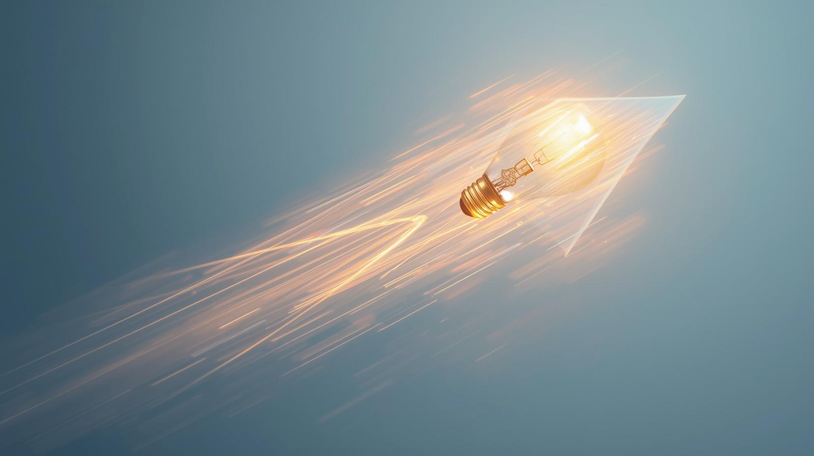 How Marketing Experimentation Fuels Breakthroughs - Accelerating lightbulb