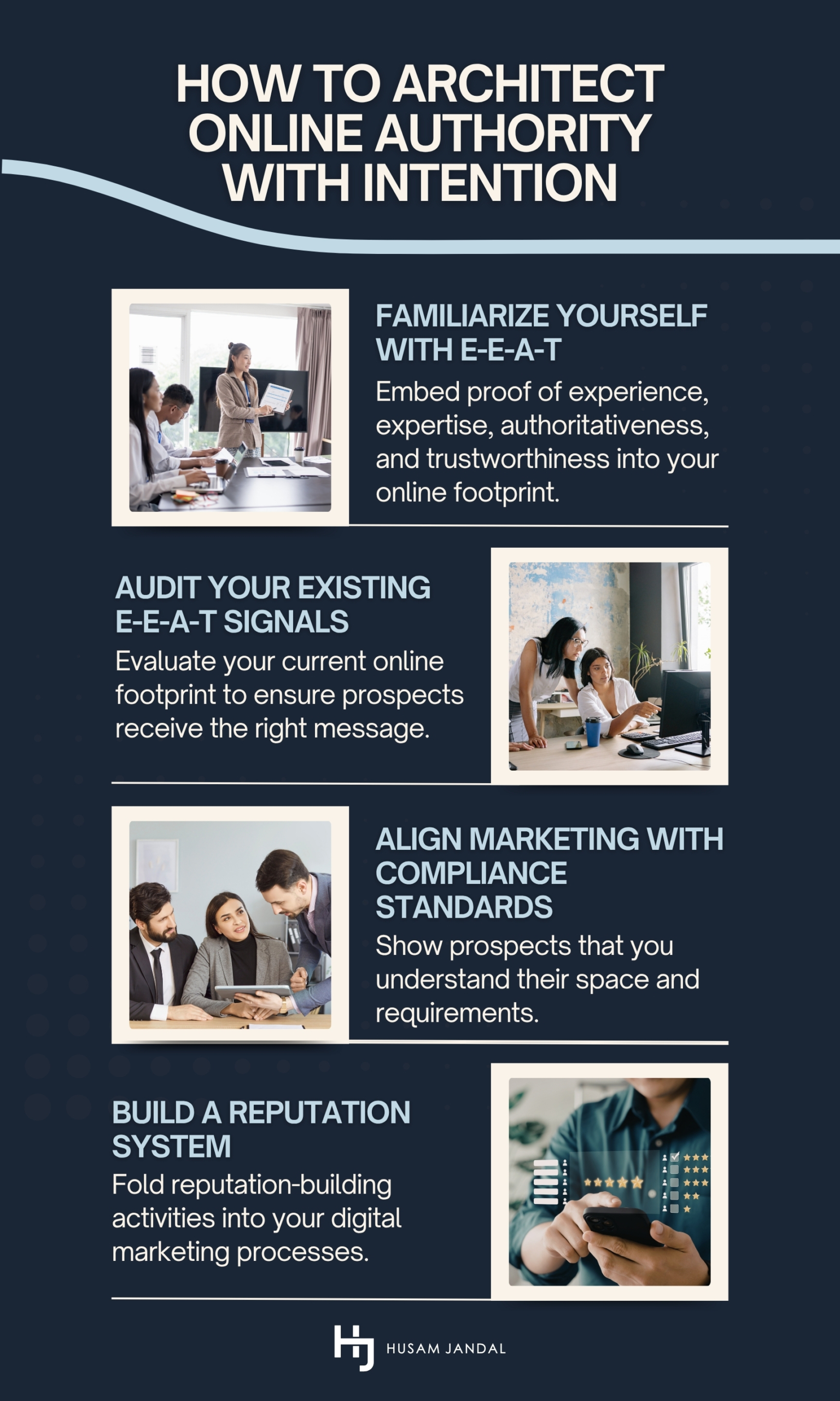 How to Build Online Authority in the Trust Economy - Infographic